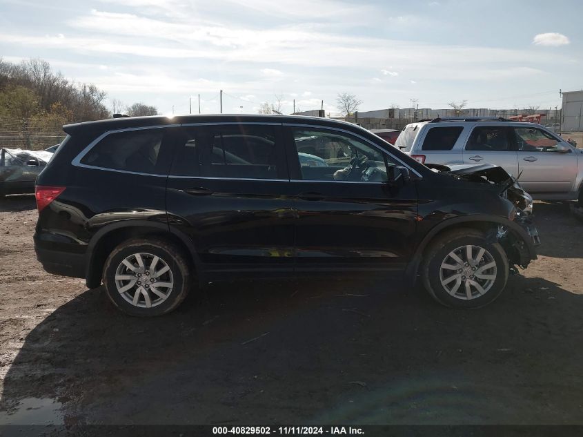 2019 Honda Pilot Lx VIN: 5FNYF6H15KB048101 Lot: 40829502