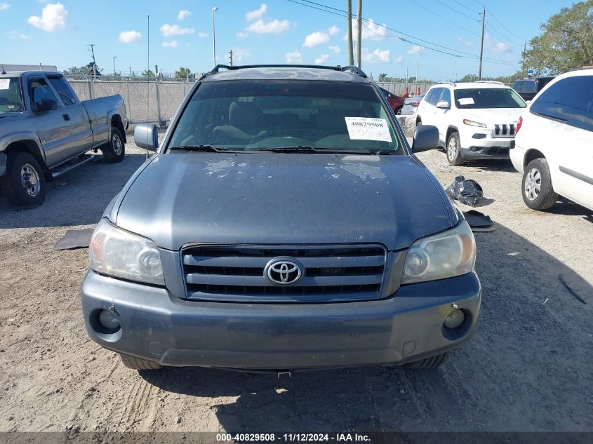 2004 Toyota Highlander VIN: JTEGD21AX40089549 Lot: 40829508