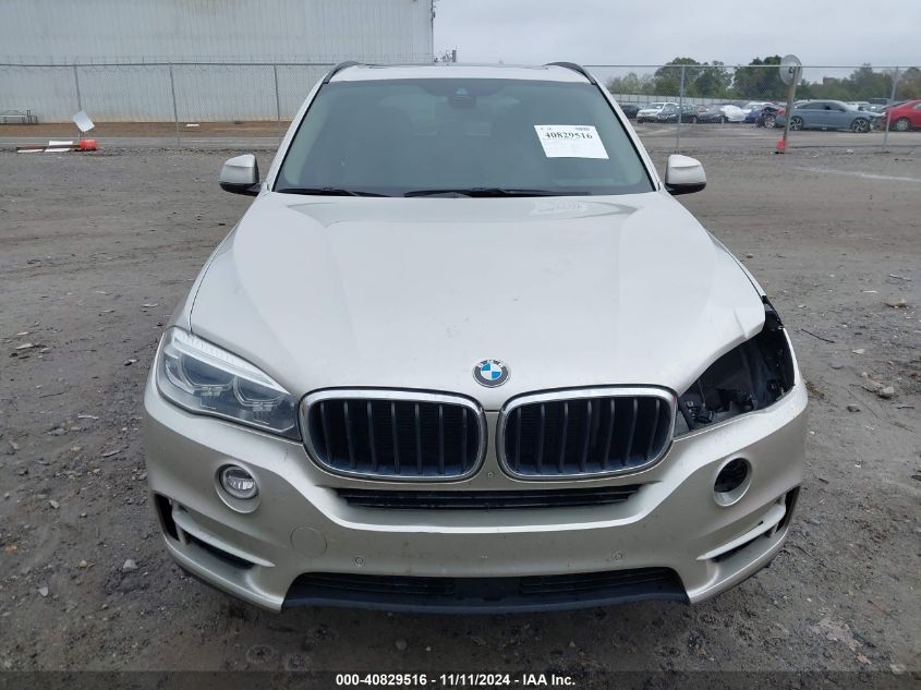 2015 BMW X5 Sdrive35I VIN: 5UXKR2C58F0H36826 Lot: 40829516