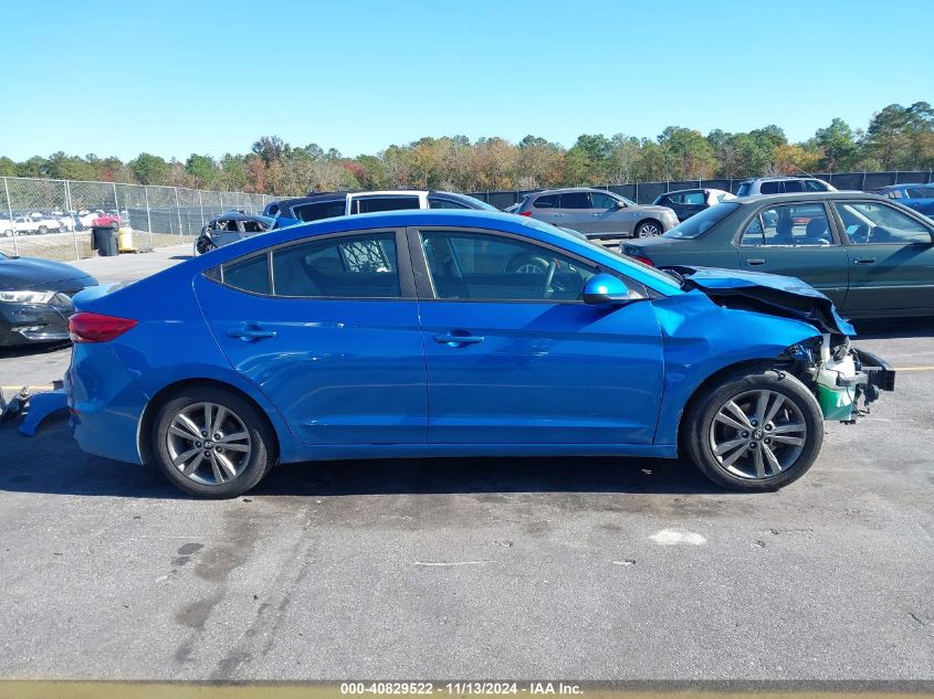 2018 Hyundai Elantra Sel VIN: 5NPD84LF2JH351580 Lot: 40829522