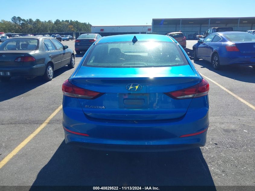 2018 Hyundai Elantra Sel VIN: 5NPD84LF2JH351580 Lot: 40829522