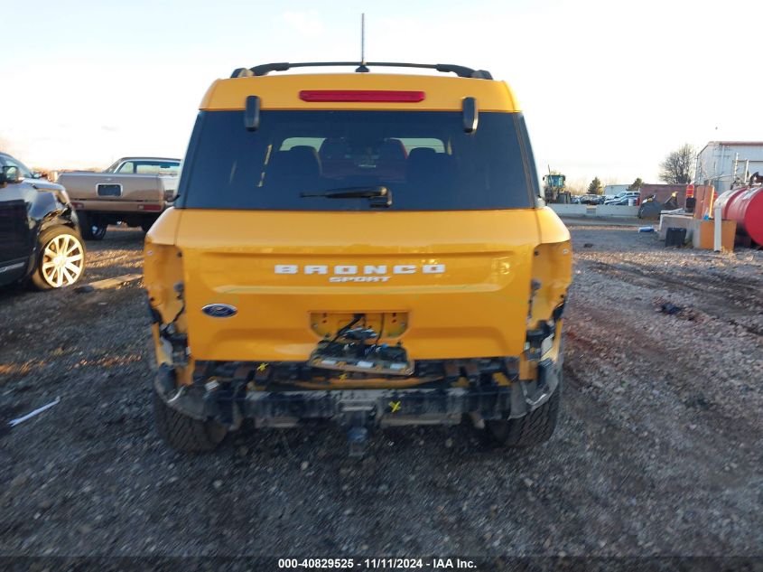 2022 Ford Bronco Sport Big Bend VIN: 3FMCR9B62NRD57546 Lot: 40829525