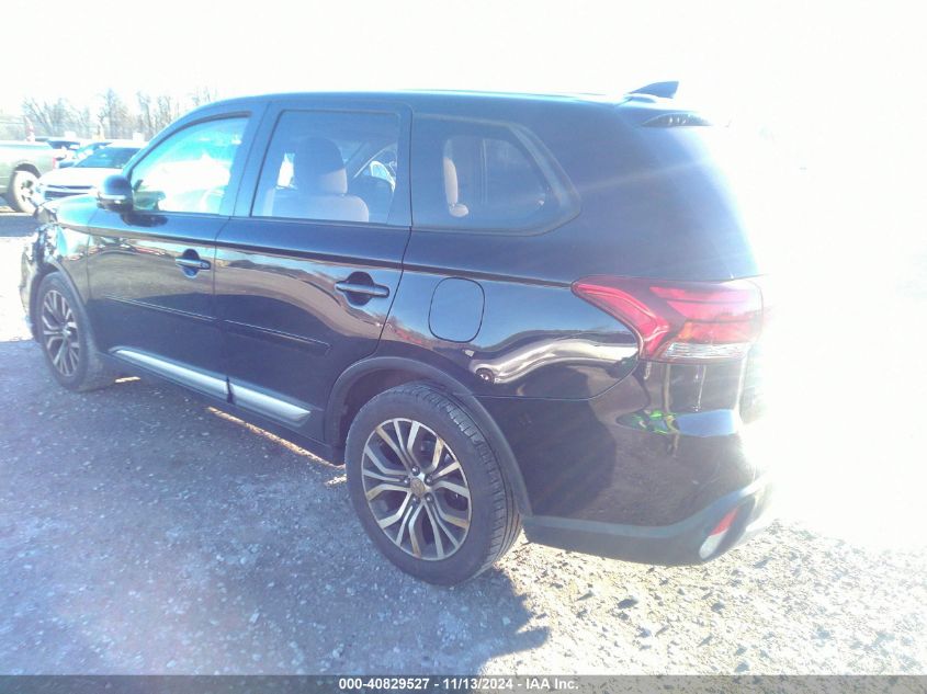 2017 Mitsubishi Outlander Se VIN: JA4AZ3A31HZ003477 Lot: 40829527