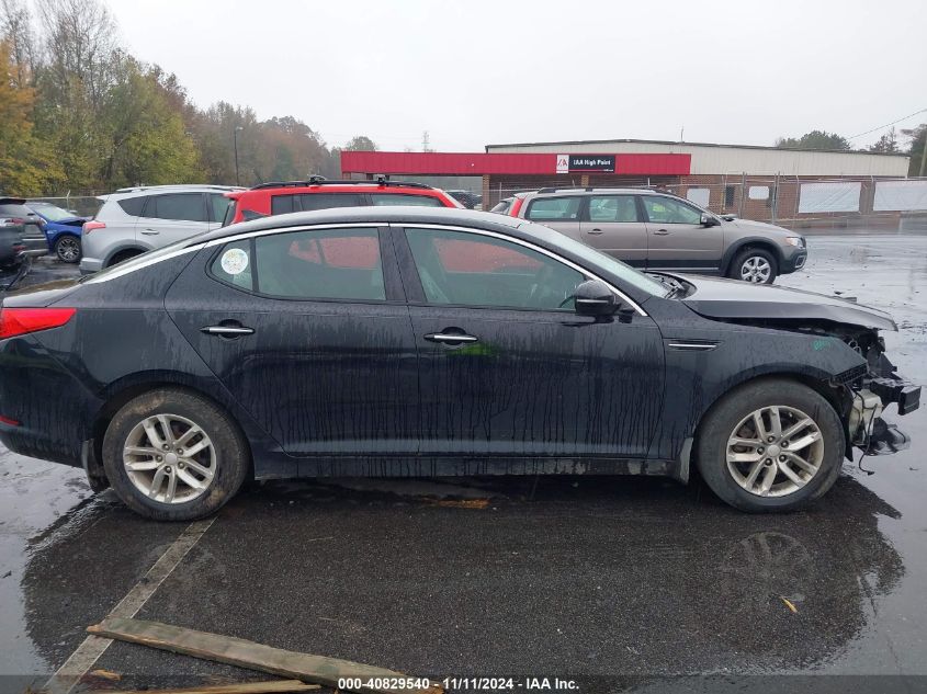 2013 Kia Optima Lx VIN: 5XXGM4A75DG194261 Lot: 40829540