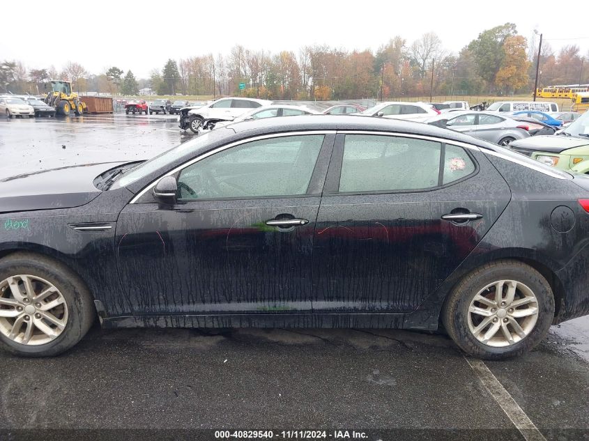 2013 Kia Optima Lx VIN: 5XXGM4A75DG194261 Lot: 40829540