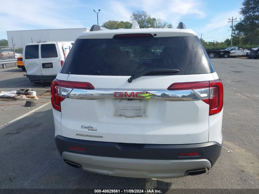 2021 GMC Acadia Fwd Slt VIN: 1GKKNMLS9MZ165842 Lot: 40829561