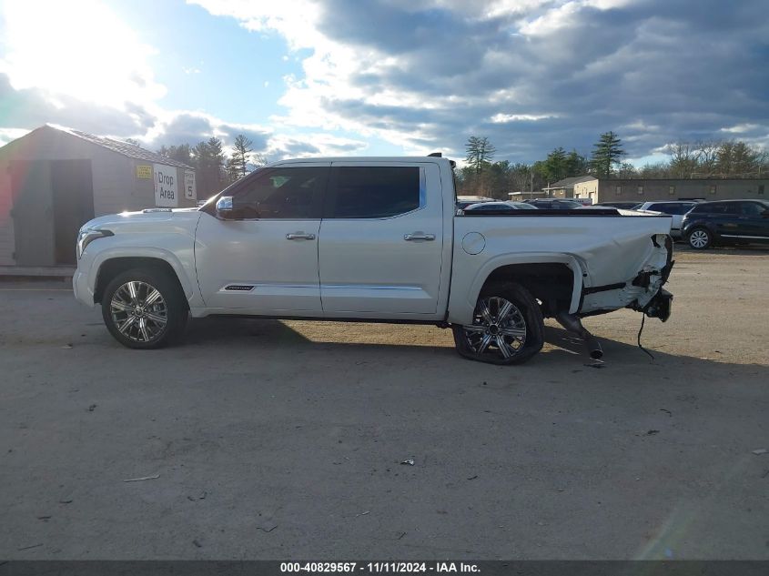 2024 Toyota Tundra Hybrid Capstone VIN: 5TFVC5DB3RX062793 Lot: 40829567