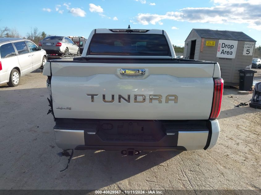 2024 Toyota Tundra Hybrid Capstone VIN: 5TFVC5DB3RX062793 Lot: 40829567