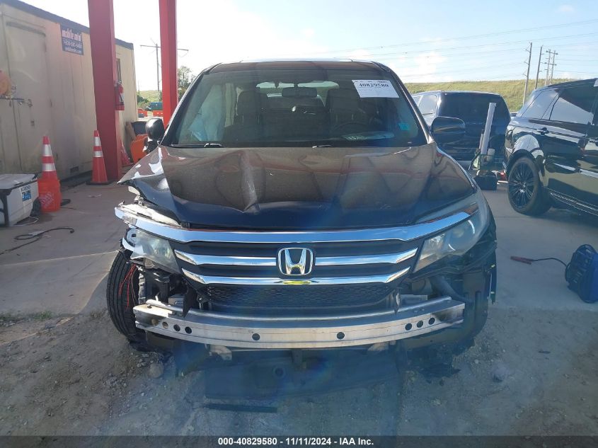 2016 Honda Pilot Ex-L VIN: 5FNYF5H54GB041225 Lot: 40829580