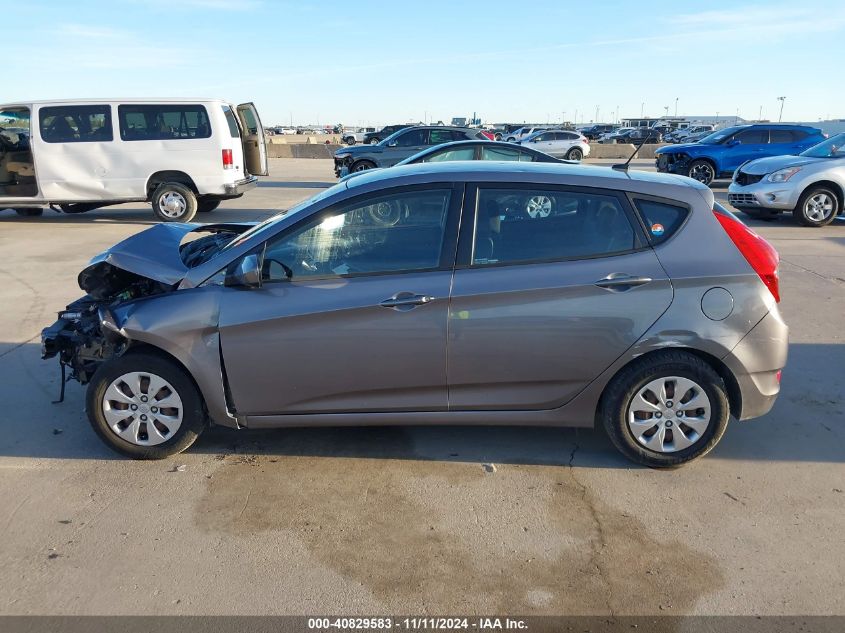 2015 Hyundai Accent Gs VIN: KMHCT5AE2FU207336 Lot: 40829583