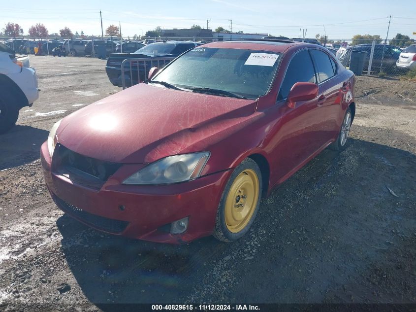 2008 Lexus Is 250 VIN: JTHBK262085068464 Lot: 40829615