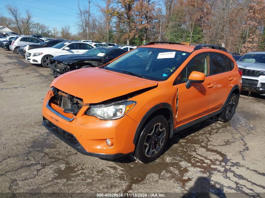 2014 Subaru Xv Crosstrek 2.0I Limited VIN: JF2GPAGCXE8211457 Lot: 40829636