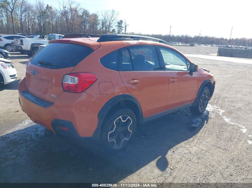 2014 Subaru Xv Crosstrek 2.0I Limited VIN: JF2GPAGCXE8211457 Lot: 40829636