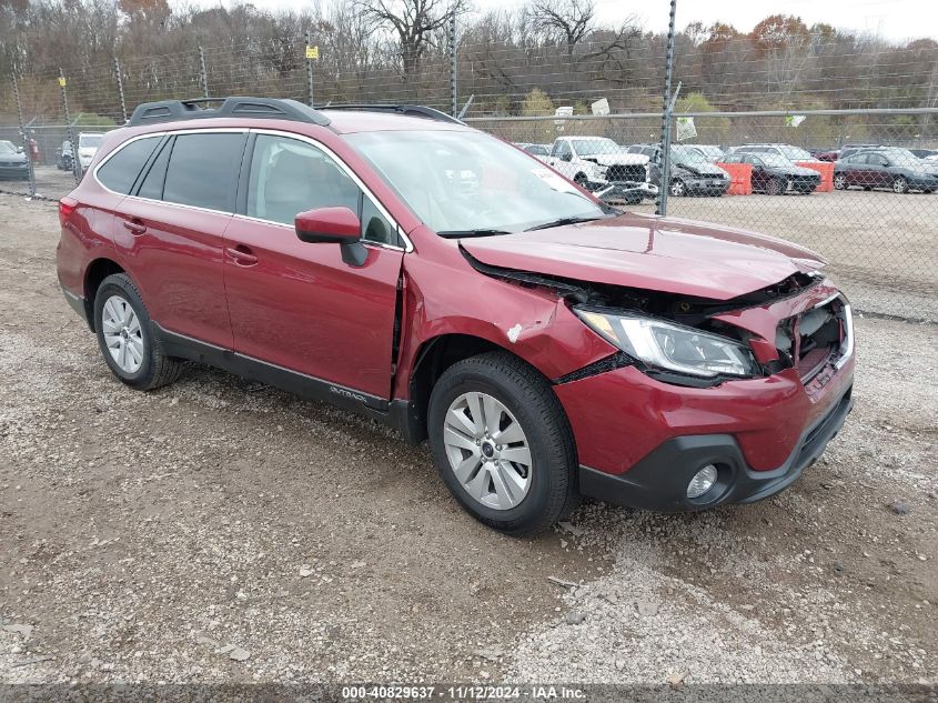 2019 Subaru Outback 2.5I Premium VIN: 4S4BSAFC8K3330430 Lot: 40829637