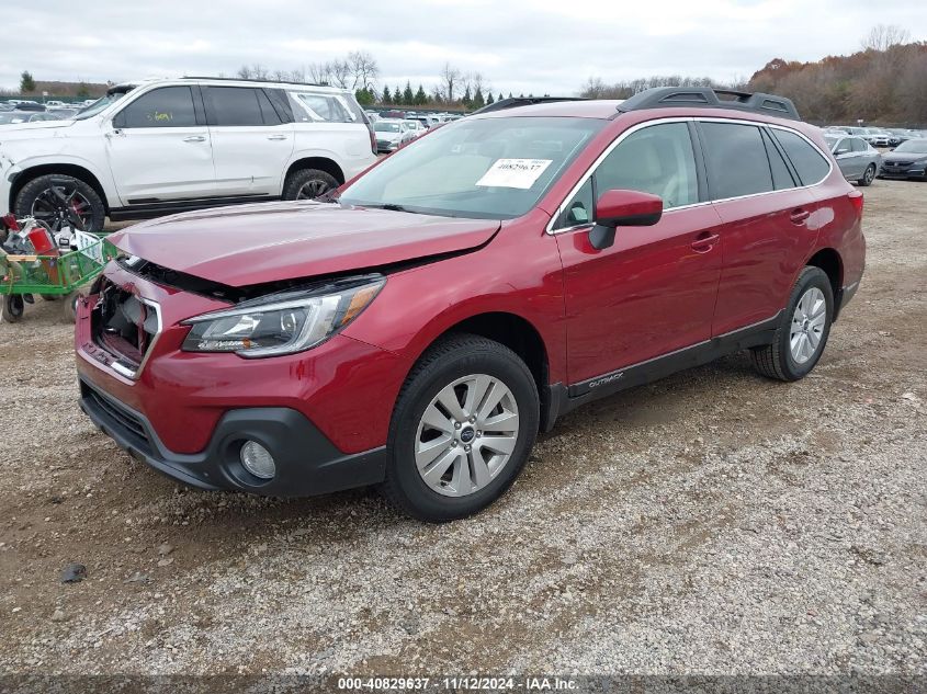 2019 Subaru Outback 2.5I Premium VIN: 4S4BSAFC8K3330430 Lot: 40829637