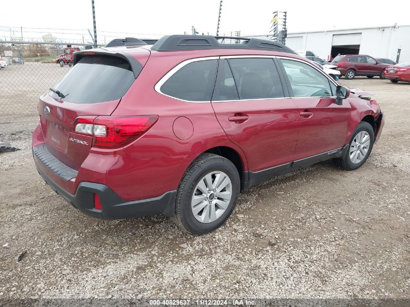 2019 Subaru Outback 2.5I Premium VIN: 4S4BSAFC8K3330430 Lot: 40829637