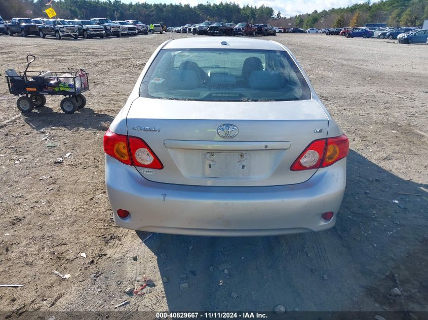 2010 Toyota Corolla Le VIN: 2T1BU4EE3AC225643 Lot: 40829667