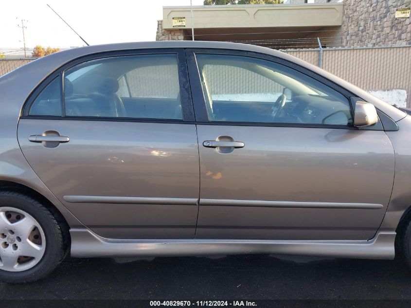 2003 Toyota Corolla S VIN: 1NXBR32E63Z149319 Lot: 40829670