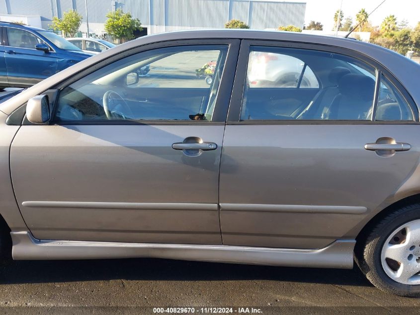 2003 Toyota Corolla S VIN: 1NXBR32E63Z149319 Lot: 40829670