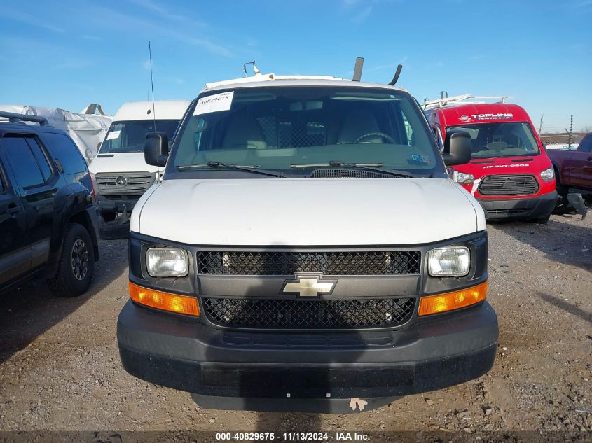 2014 Chevrolet Express 2500 Work Van VIN: 1GCWGFCAXE1176889 Lot: 40829675