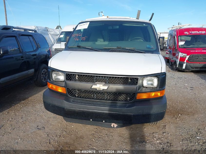 2014 Chevrolet Express 2500 Work Van VIN: 1GCWGFCAXE1176889 Lot: 40829675