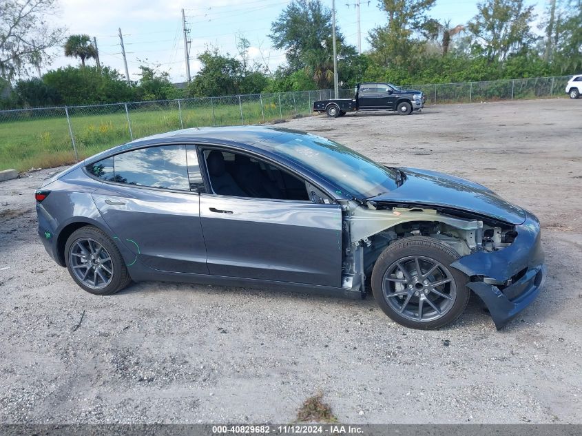 2023 Tesla Model 3 Rear-Wheel Drive VIN: 5YJ3E1EA5PF648404 Lot: 40829682