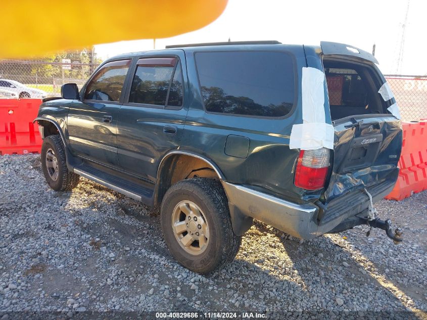 1997 Toyota 4Runner Sr5 V6 VIN: JT3GN86RXV0047780 Lot: 40829686