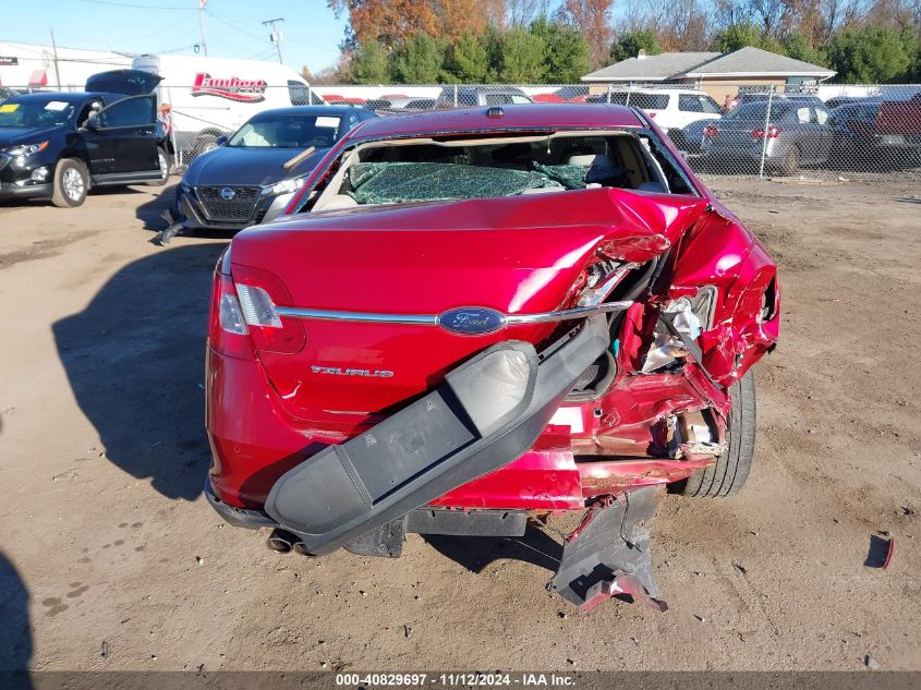 2010 Ford Taurus Sel VIN: 1FAHP2EWXAG167164 Lot: 40829697