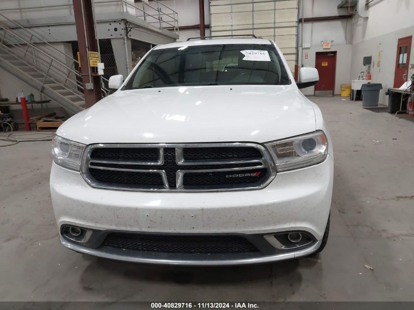 2014 Dodge Durango Sxt VIN: 1C4RDJAG4EC543273 Lot: 40829716