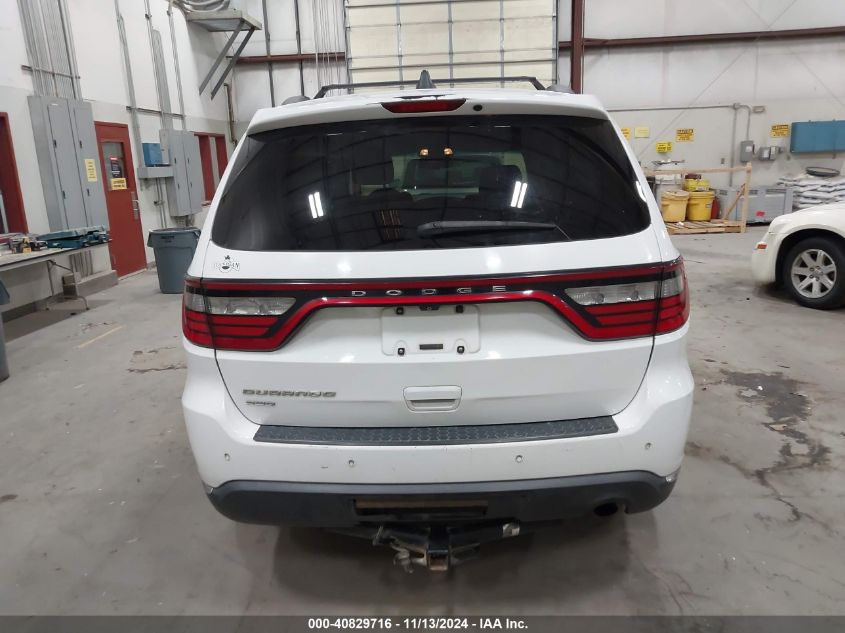 2014 Dodge Durango Sxt VIN: 1C4RDJAG4EC543273 Lot: 40829716