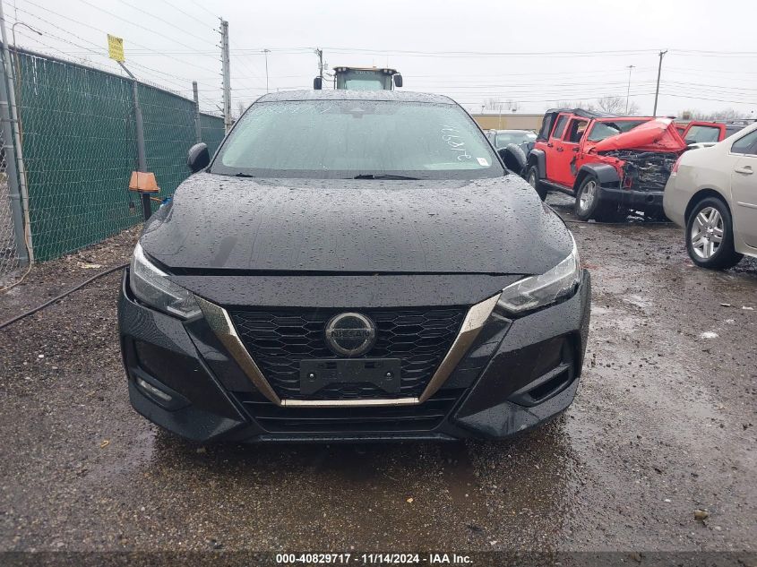 2020 Nissan Sentra Sr Xtronic Cvt VIN: 3N1AB8DV7LY218971 Lot: 40829717