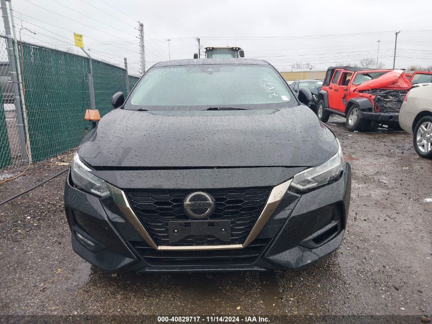 2020 Nissan Sentra Sr Xtronic Cvt VIN: 3N1AB8DV7LY218971 Lot: 40829717