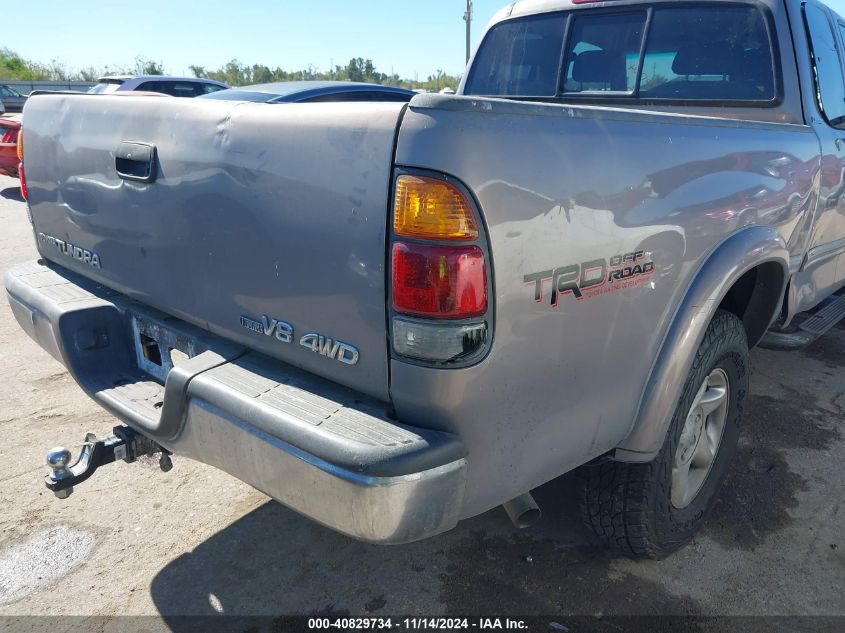 2002 Toyota Tundra Ltd V8 VIN: 5TBBT48142S265842 Lot: 40829734