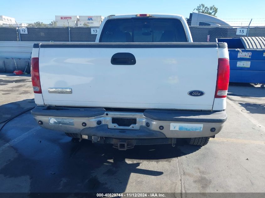 2005 Ford F-250 Lariat/Xl/Xlt VIN: 1FTSW21P25EC74891 Lot: 40829744