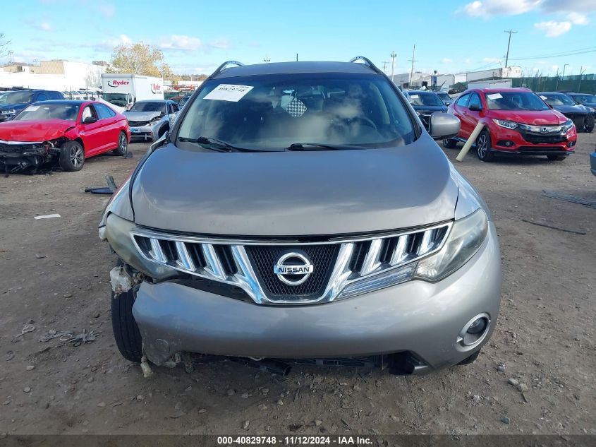 2009 Nissan Murano Le VIN: JN8AZ18W39W124982 Lot: 40829748