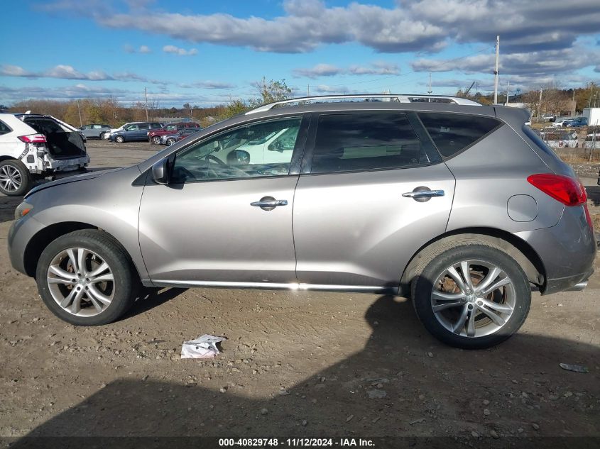 2009 Nissan Murano Le VIN: JN8AZ18W39W124982 Lot: 40829748