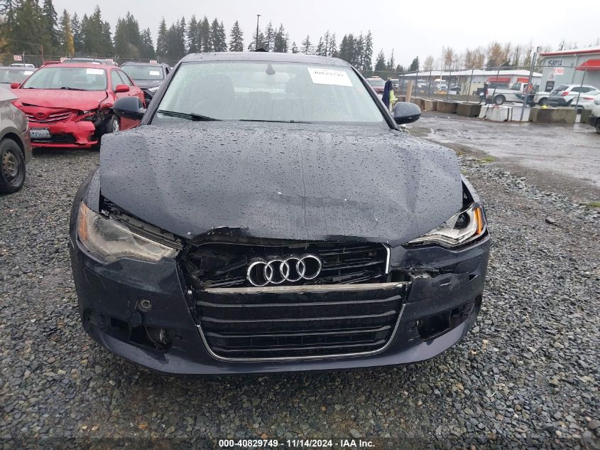 2014 Audi A6 2.0T Premium VIN: WAUGFAFC4EN123585 Lot: 40829749