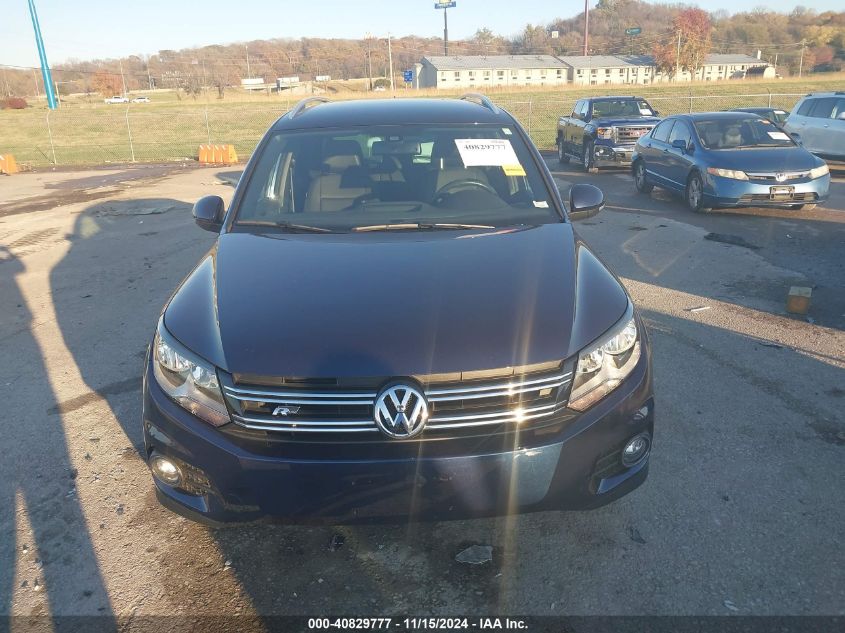 2016 VOLKSWAGEN TIGUAN R-LINE - WVGBV7AX2GW609821