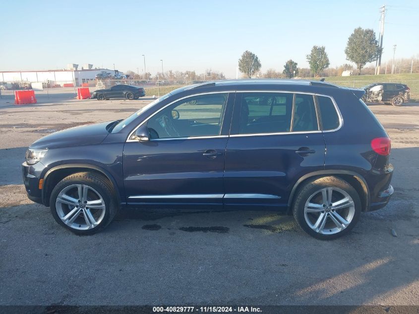 2016 VOLKSWAGEN TIGUAN R-LINE - WVGBV7AX2GW609821