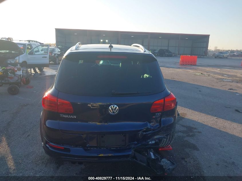 2016 VOLKSWAGEN TIGUAN R-LINE - WVGBV7AX2GW609821