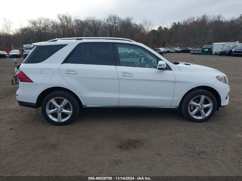 2016 Mercedes-Benz Gle 350 4Matic VIN: 4JGDA5HB0GA799313 Lot: 40829795