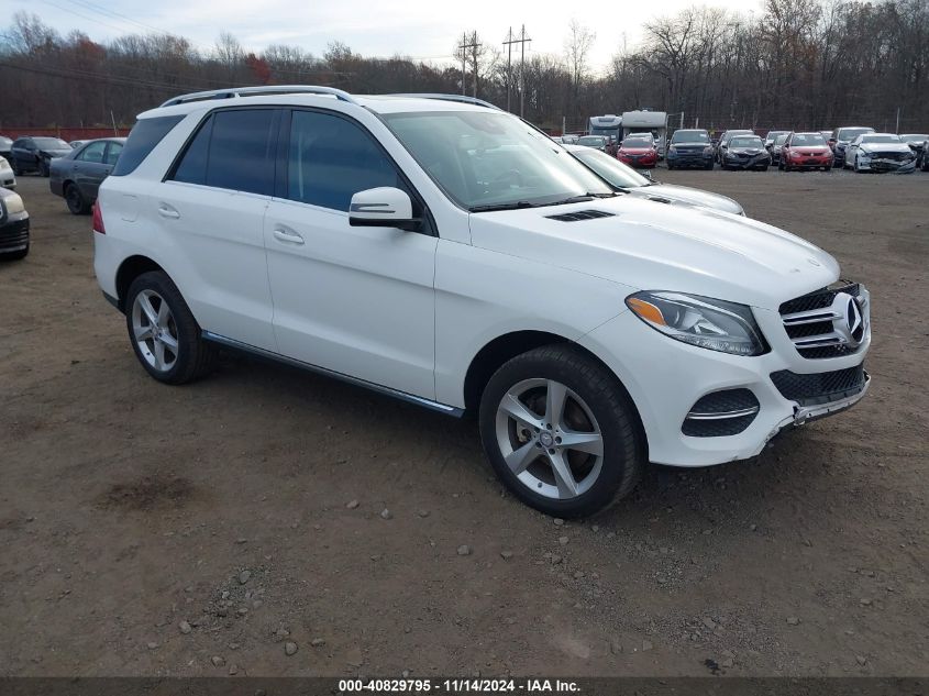 VIN 4JGDA5HB0GA799313 2016 Mercedes-Benz GLE 350, 4... no.1