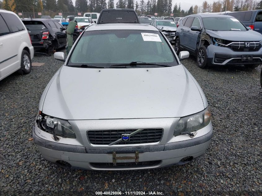 2004 Volvo S60 2.4 VIN: YV1RS61T742328775 Lot: 40829806