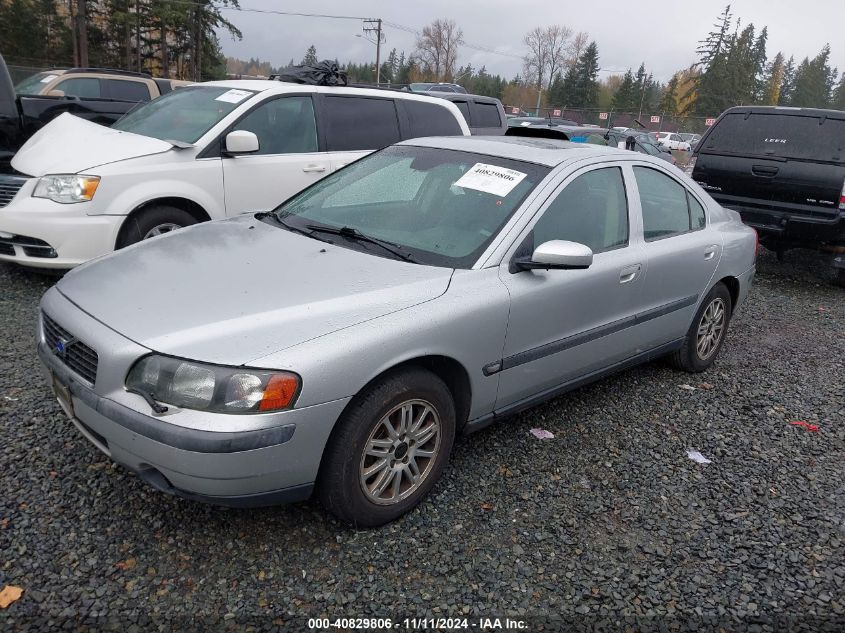 2004 Volvo S60 2.4 VIN: YV1RS61T742328775 Lot: 40829806