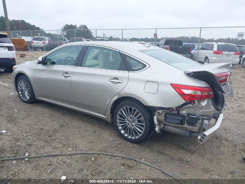 2016 Toyota Avalon Limited VIN: 4T1BK1EBXGU237063 Lot: 40829810