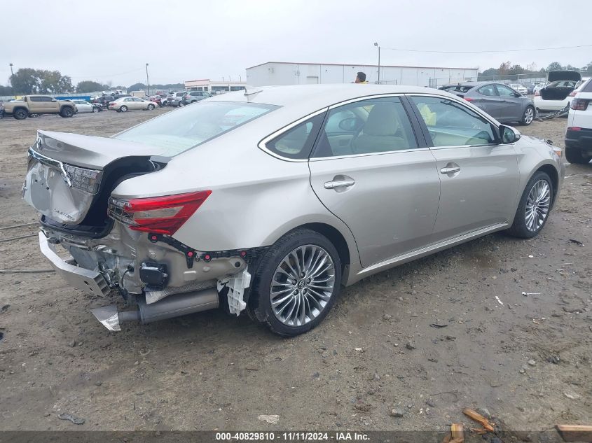 2016 Toyota Avalon Limited VIN: 4T1BK1EBXGU237063 Lot: 40829810