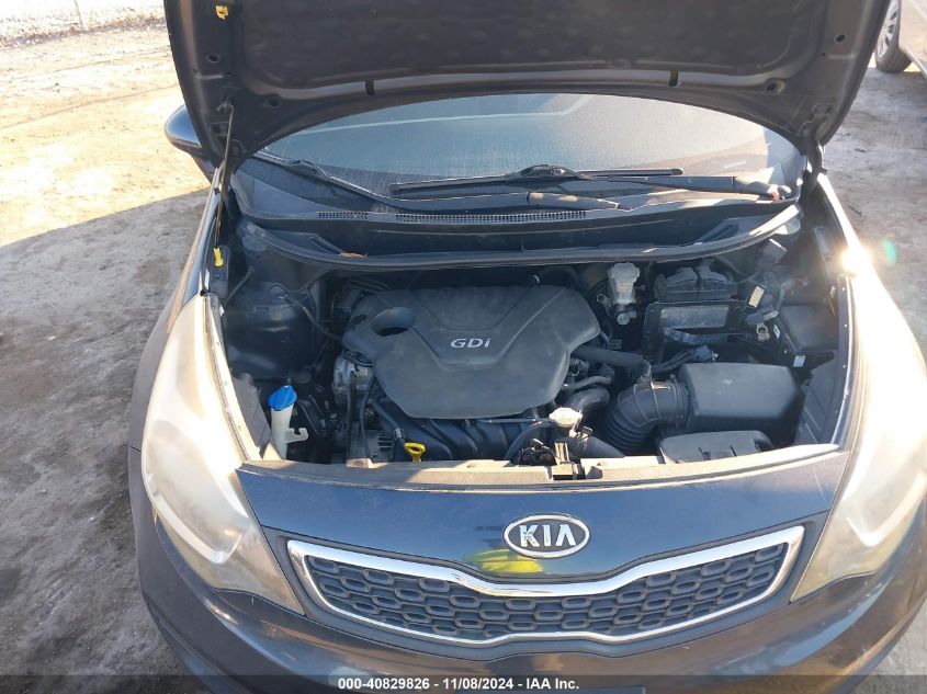 2012 Kia Rio Ex VIN: KNADN4A32C6063635 Lot: 40829826