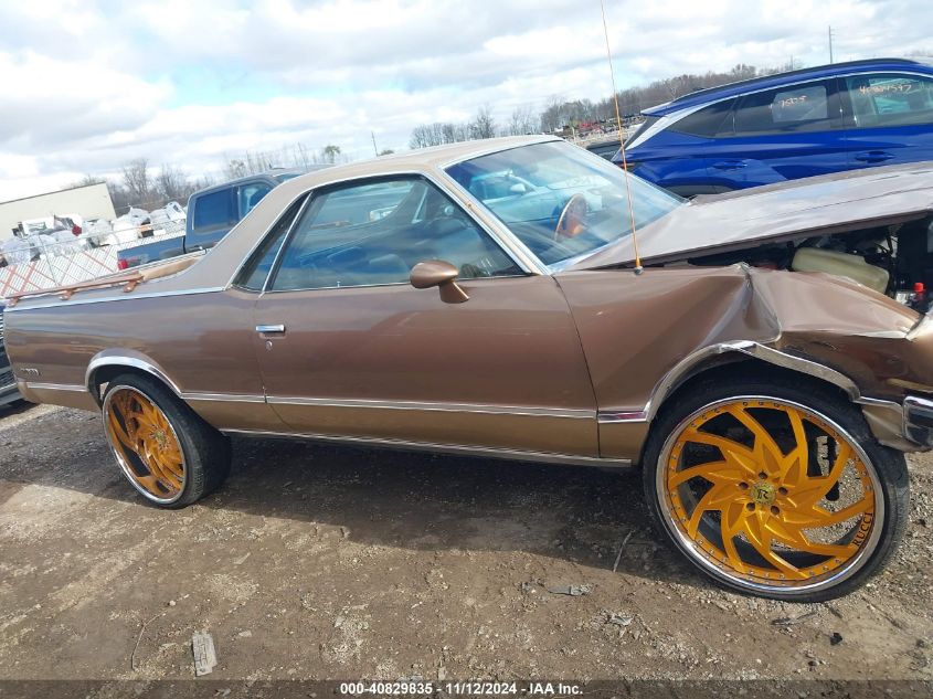 1983 Chevrolet El Camino VIN: 1GCCW80H2DR264726 Lot: 40829835