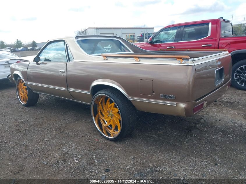 1983 Chevrolet El Camino VIN: 1GCCW80H2DR264726 Lot: 40829835