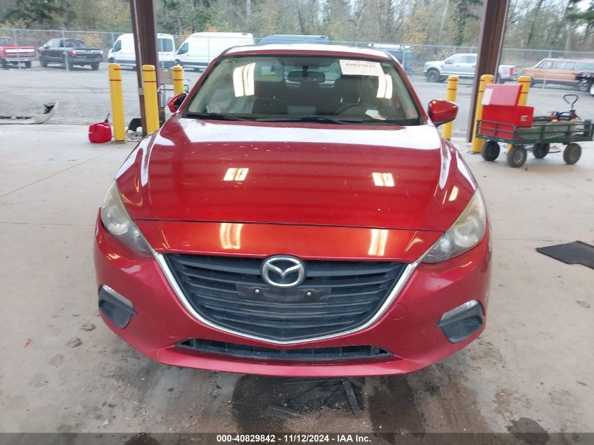 2014 Mazda Mazda3 I Touring VIN: JM1BM1V71E1106239 Lot: 40829842